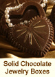 Solid Chocolate Jewelry Boxes photo