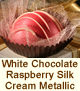 White Chocolate Raspberry Silk Cream Metallic Truffle photo